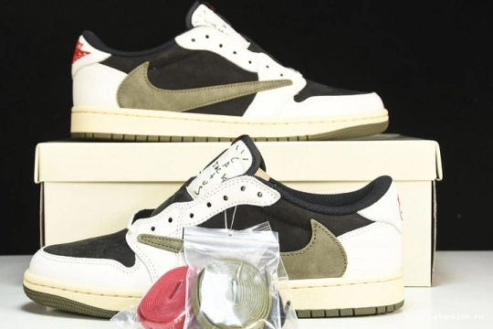 Low Retro DZ4137-106 OG SP Travis Jordan 1 Scott Olive 0405